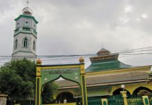Masjid Lama Gang Bengkok Kesawan, Kota Medan, Sumatra Utara