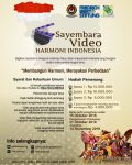 Pengumuman Sayembara Video Harmoni Indonesia 2