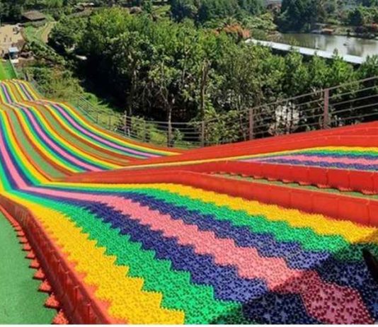 Rainbow Slide