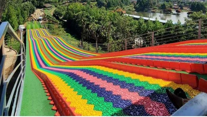 Rainbow Slide