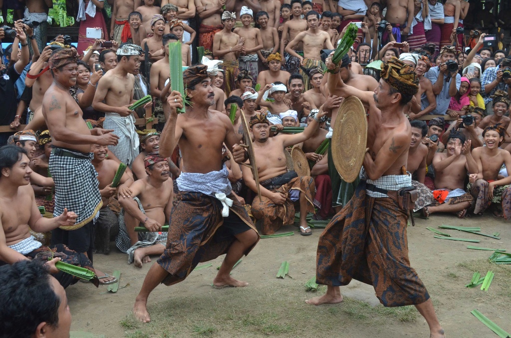 Tradisi Perang Pandan di Desa Tenganan Pegringsingan. (Foto: wego.co.id)