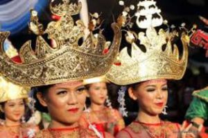 Mahkota Siger khas Lampung